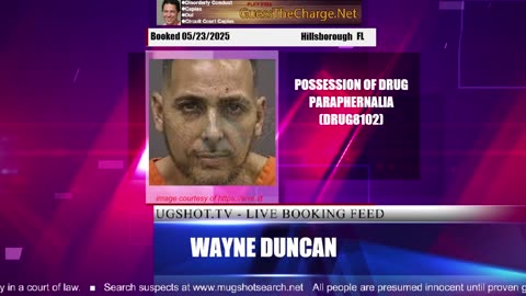 Mugshot TV - Live Arrest Booking Video Stream