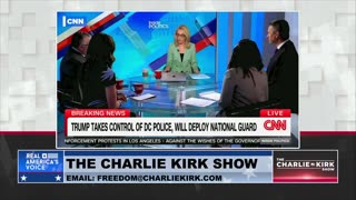 Charlie Kirk Shreds the Media's Latest Propaganda Campaign About the Federalization of D.C.
