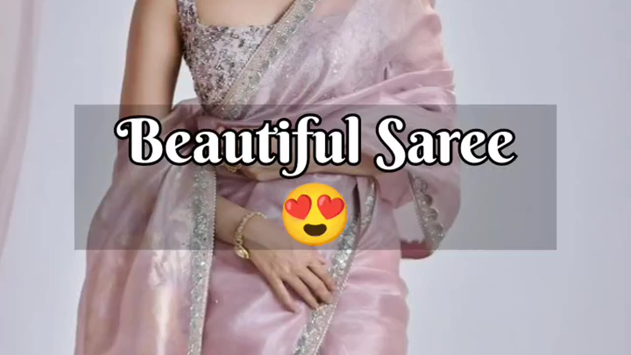 Beautiful Saree 😍😻