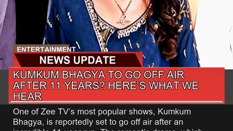 Kumkum Bhagya to Go Off Air After Years Heres