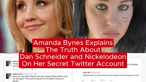 Amanda Bynes alleged secret X account - Dan Schneider - John Travolta