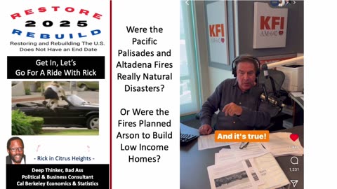 Pacific Palisades, Altadena Fires: The Conspiracy Theory is Becoming Closer to Factual