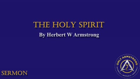 The Holy Spirit