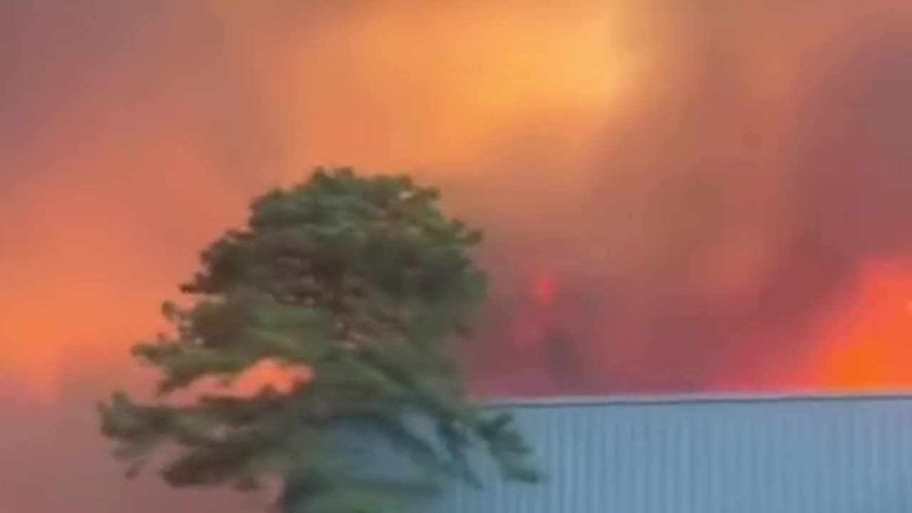 BREAKING Another Massive Fire sweeping through New Jersey