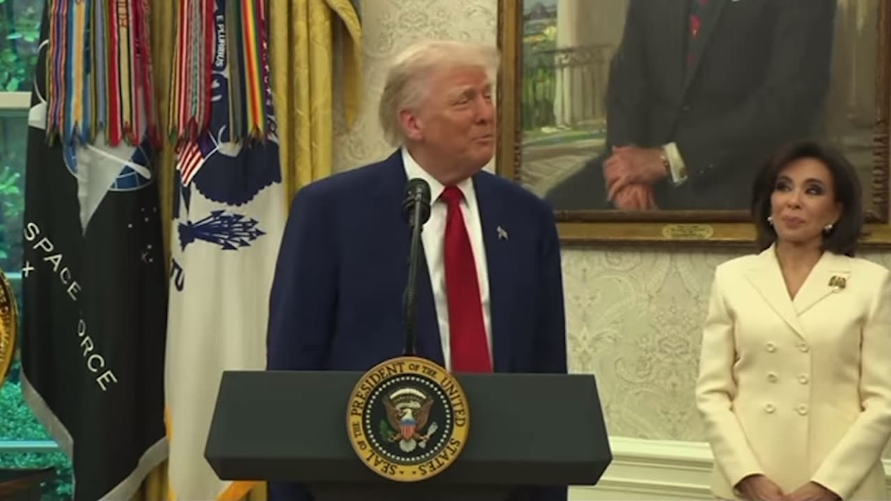 President Trump doubles down on threat to give Harvard grant money to trade schools