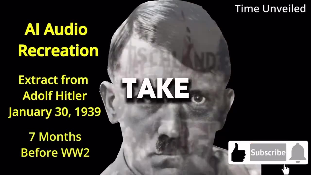 Adolph's Speech in 1939