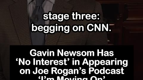 Gavin Newsom Has ‘No Interest’ in Appearing on Joe Rogan’s Podcast ‘I’m Moving On’