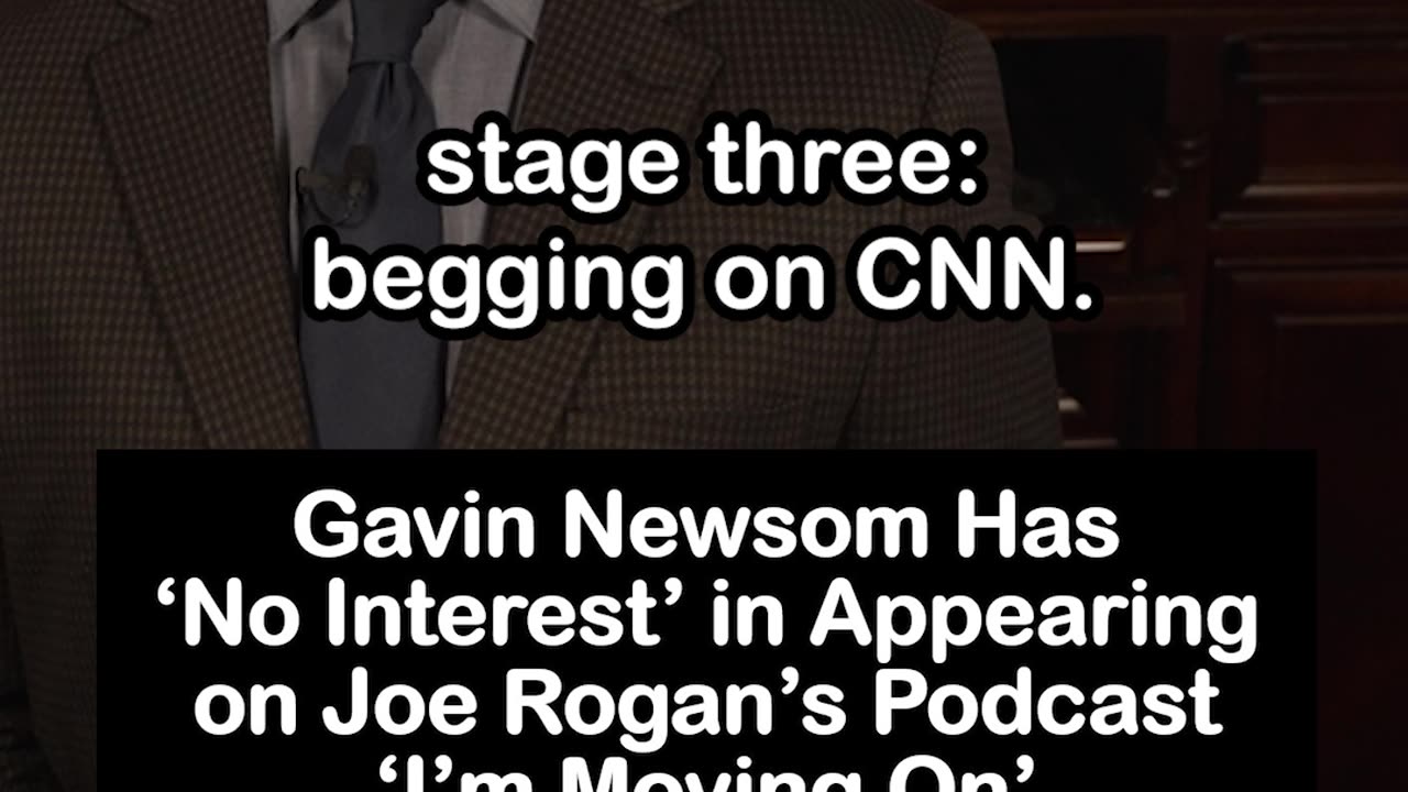 Gavin Newsom Has ‘No Interest’ in Appearing on Joe Rogan’s Podcast ‘I’m Moving On’