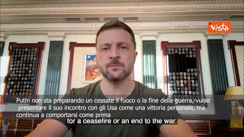 NOTIZIE DAL MONDO Zelensky:Putin non sta preparando la pace,presenterà incontro con USA come vittoria personale mentre Zelensky governa con la legge marziale a mandato presidenziale scaduto dal 2024 e ha firmato l'accordo sulle terre rare con USA