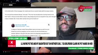 LIL Wayne kicks out ex-girlfriend and she claims abuse