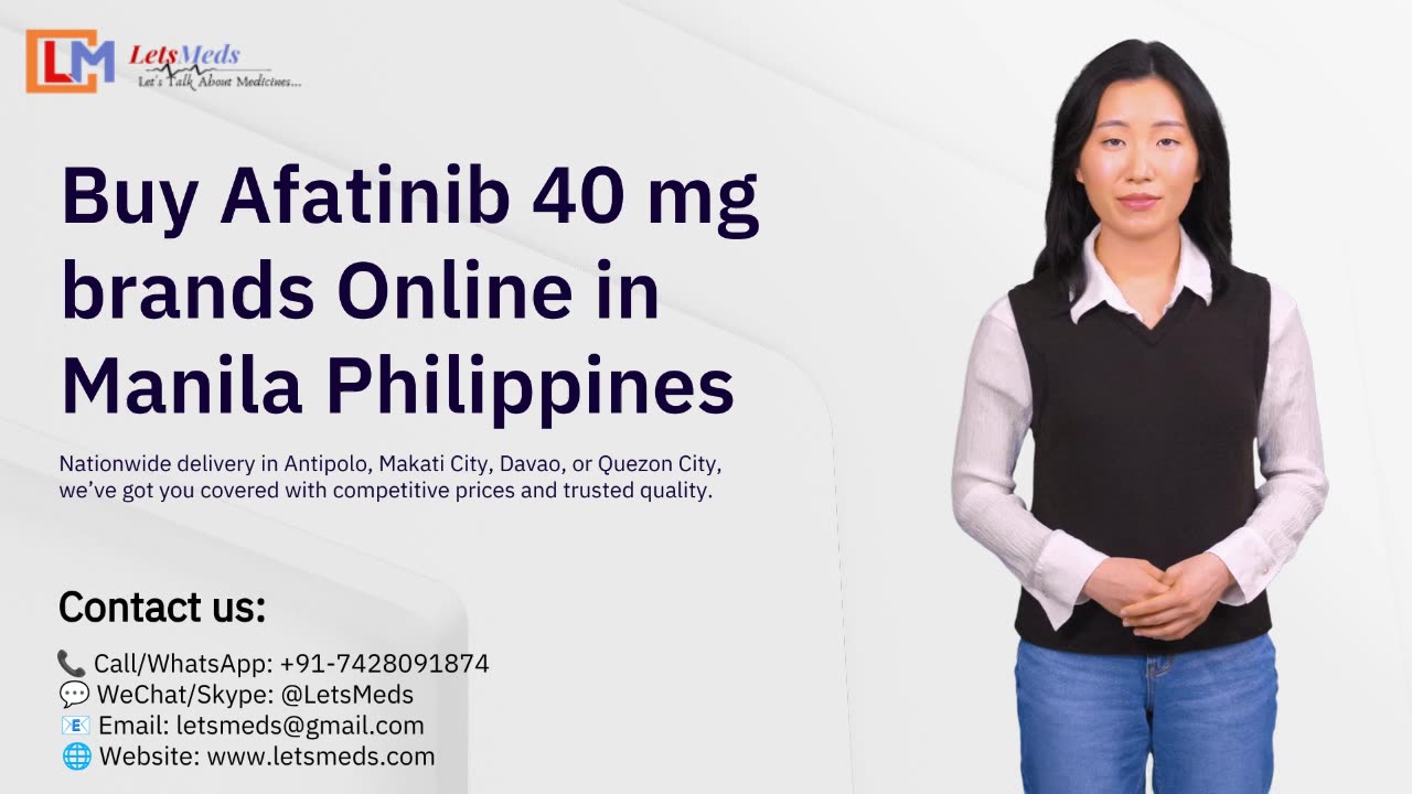 Buy Afatinib 40 mg brands Online in Manila Philippines