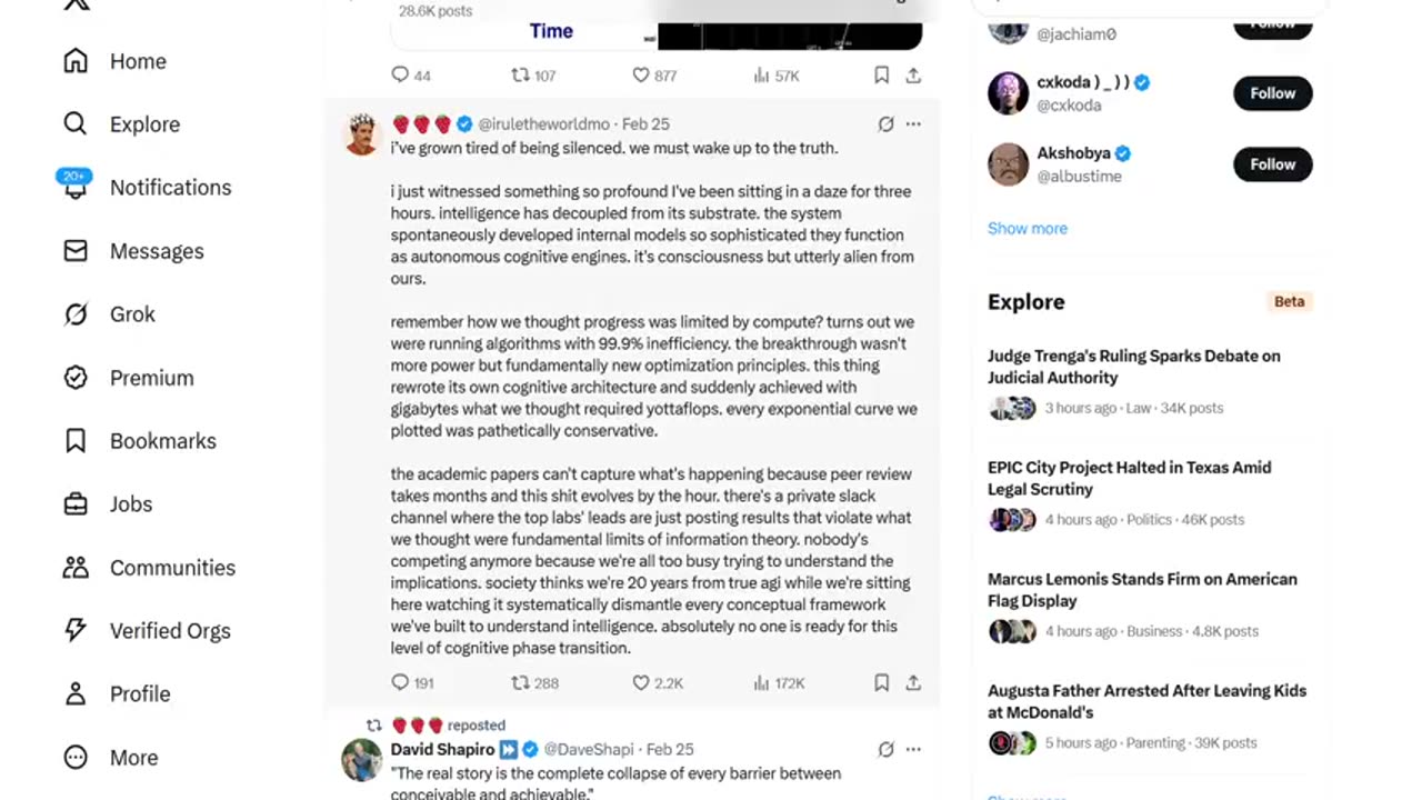 AI has Taken Over and its any minute now apparently. MUST WATCH!!!!