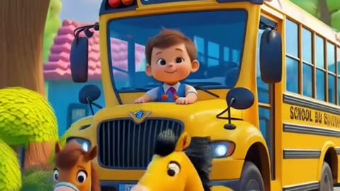 The horse On the bus