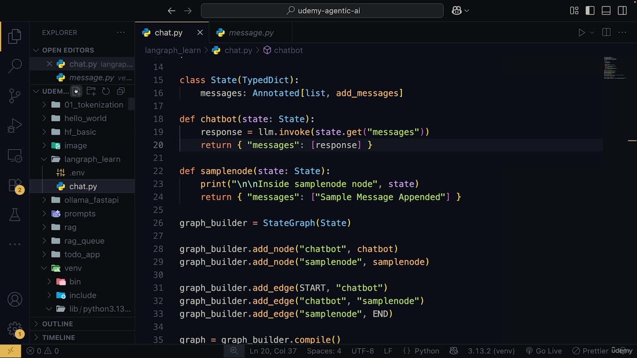 24.9 -Conditional Edges & Smart Routing