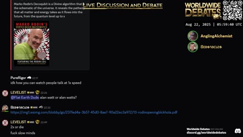0029 - Worldwide Debates LIVE - YouTube/Rumble/Twitch/Kick