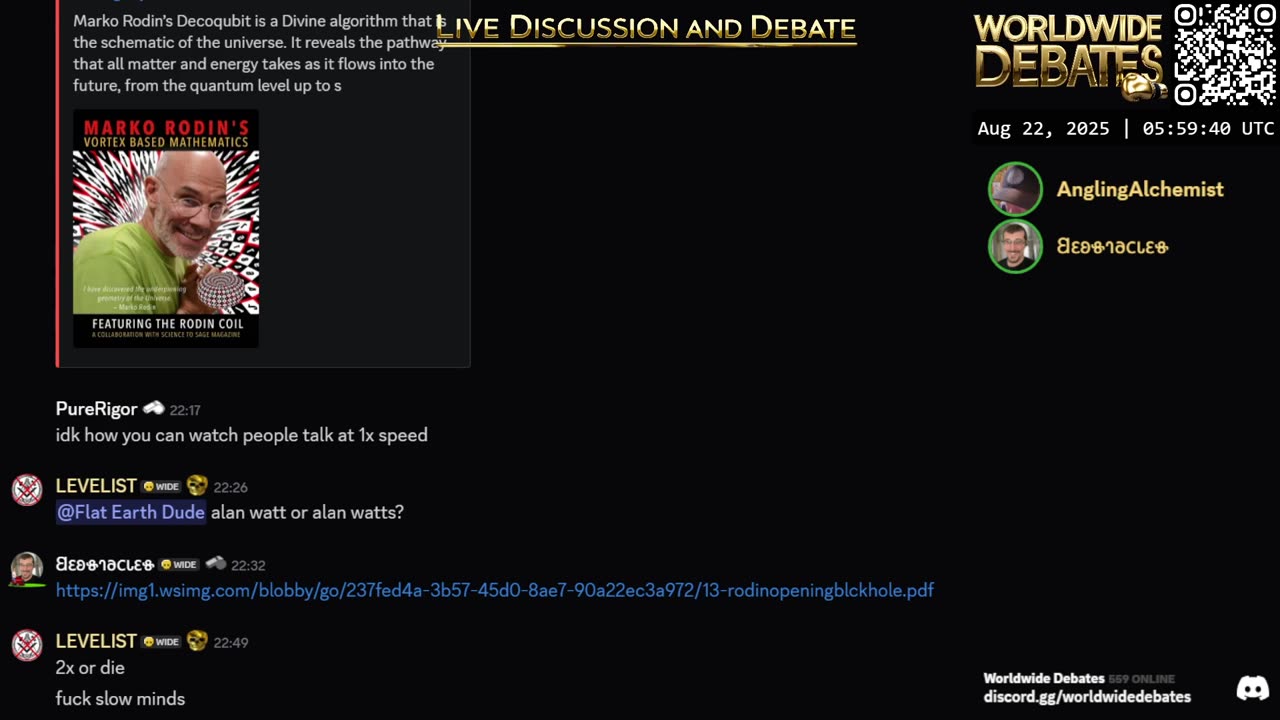 0029 - Worldwide Debates LIVE - YouTube/Rumble/Twitch/Kick