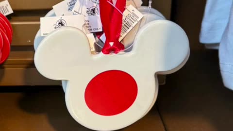 Walt Disney World Japanese Flag Mickey Mouse Disc Ornament #shorts
