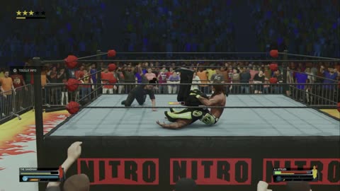 wwe 2k25 178 universe Sandman VS AJ Styles
