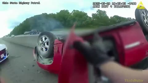 Intoxicated woman arrested after 1-75 police pursuit ends with rollover crash