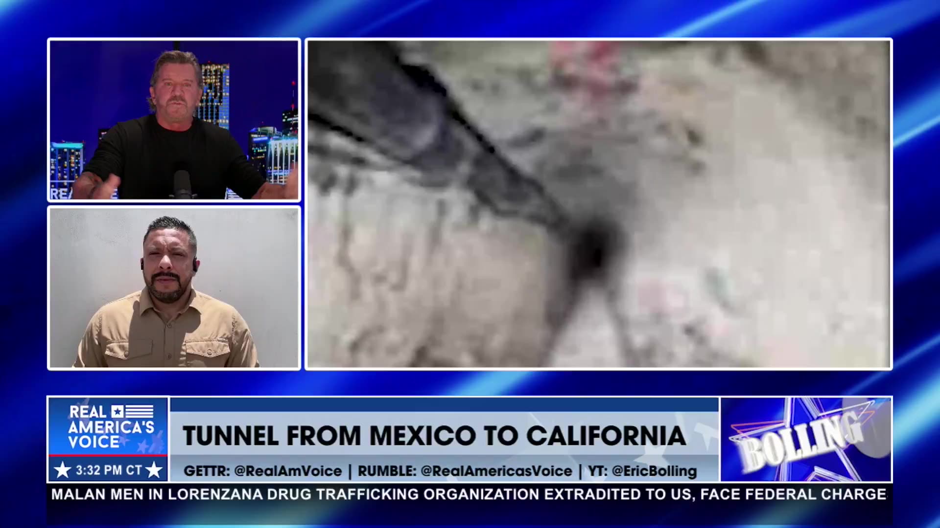 Tunnel discovered at Mexican Border leads to US Warehouse | Eric Bolling