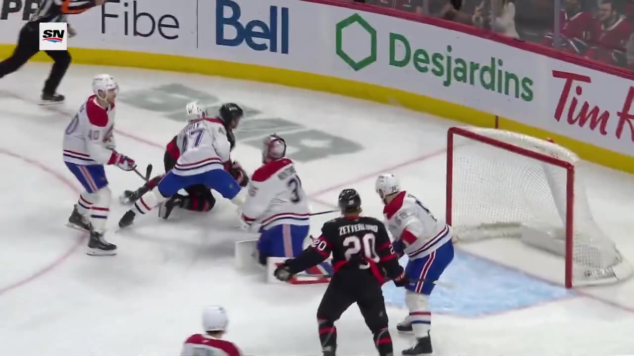 NHL Dylan Cozens gets Canadian Tire Centre rocking with his 15th of the season! 🚨
