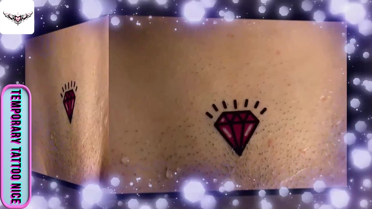 Gemstone Tattoo#temporarytattoo #temporarytattoos #temporarytattosticker