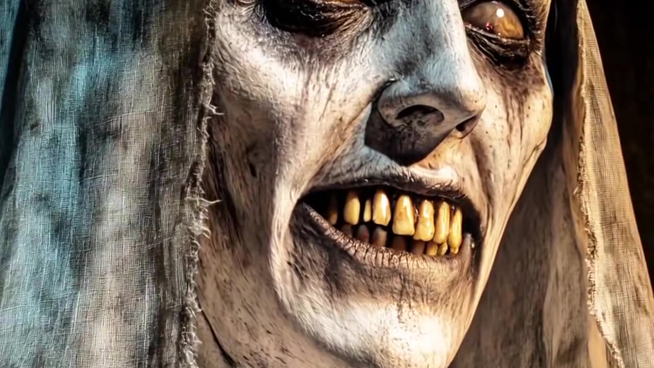 😱👻 Horrible Nun | Don't Miss the Surprise at the End! #TheHauntingHour