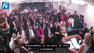 White House Briefing: Trump Pushes Ukraine Peace Talks | Amaravati Today