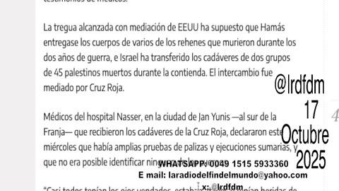Misiles Tomahawk NO? / Milei , el crayón y el FBI 17.10.2025