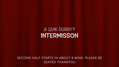 Lights On... But No One's Home (Intermission) - We Are The Free - Musical Reality Stage Show