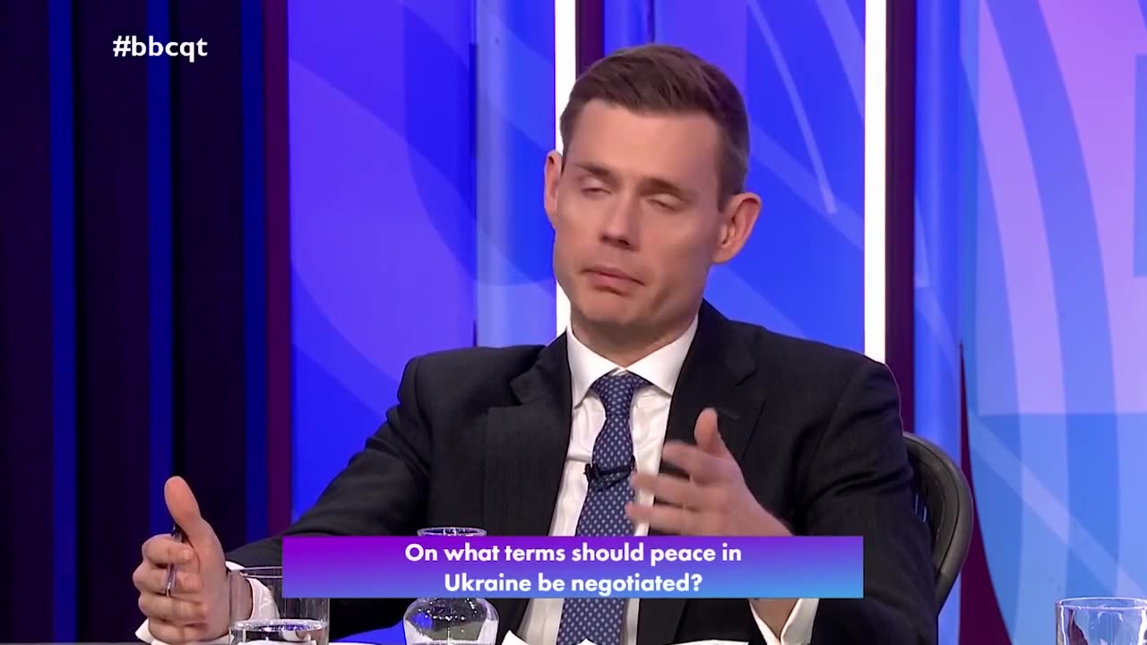 ⬛️🚨BBC Question Time: People who Start Wars are Angry with the One Man who wants to Stop This War