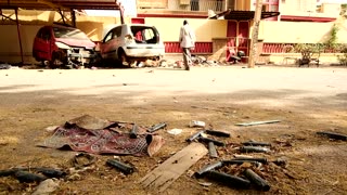 Unexploded shells threaten families in Sudan's battered capital