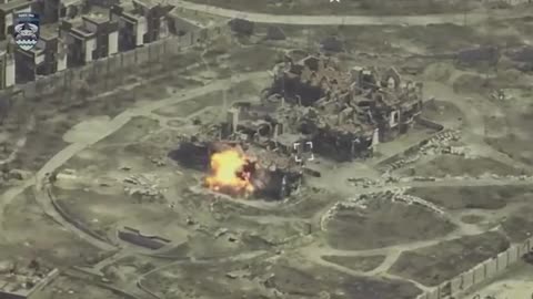Ukrainian Airstrikes Level Buildings Used as Observation Post on Left Bank of Kherson
