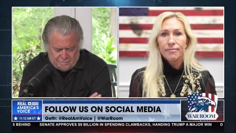 Warroom：Majorie Taylor Greene on Genius Act in digital currency (17JUL25