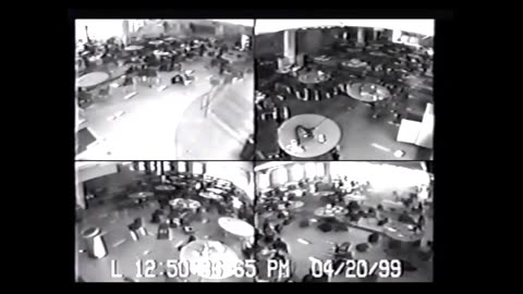 Columbine High School Cafeteria CCTV Videotape [Full] (April 20, 1999)