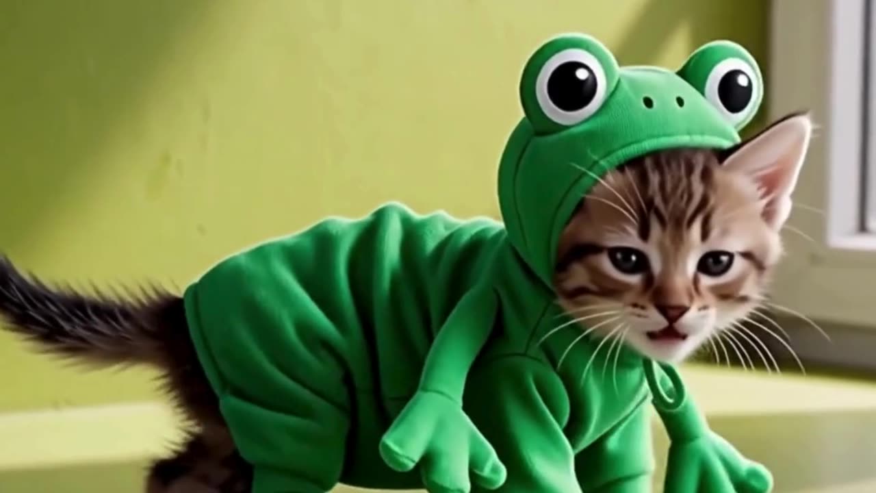 Cutest Frog Kitty Ever Just Broke the Internet! 🐸🐱✨