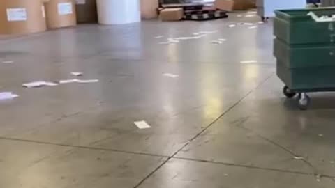 This forklift driver just got fired... revenge
