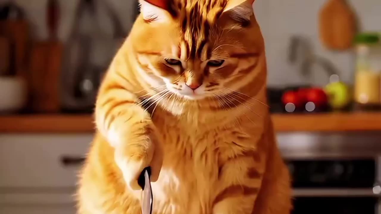 Cooking Cat