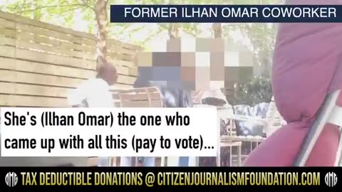 FLASHBACK: Ilhan Omar Connected Harvester SEEN Exchanging $200 for 2020 Gen...