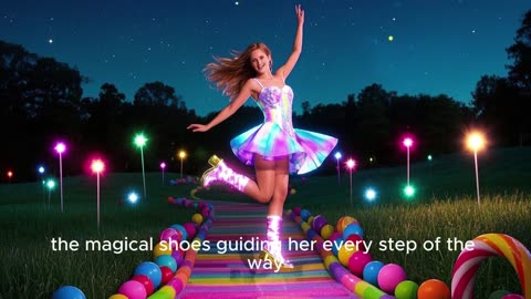 A girl named mia lived in a candy land