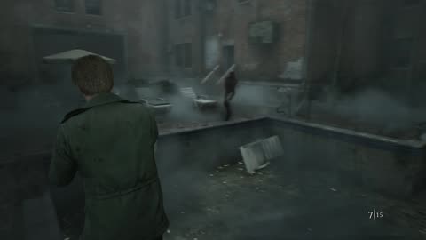 James Quite Stuck on Wood Side Pool Apartments Ladder | SH2 Remake PS5 Glitch