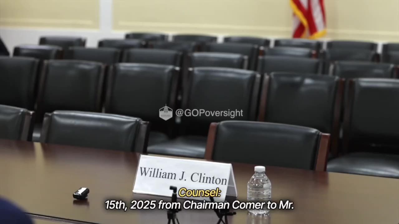 Former President Bill Clinton will now be held in CONTEMPT OF CONGRESS after