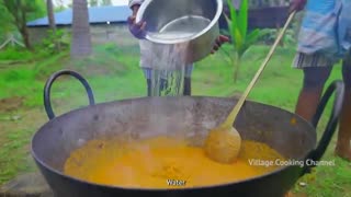 3_FULL_GOAT_FRY___Mutton_Changezi_Recipe_Cooking_In_Village___Delicious_Mutton_Curry_Recipe