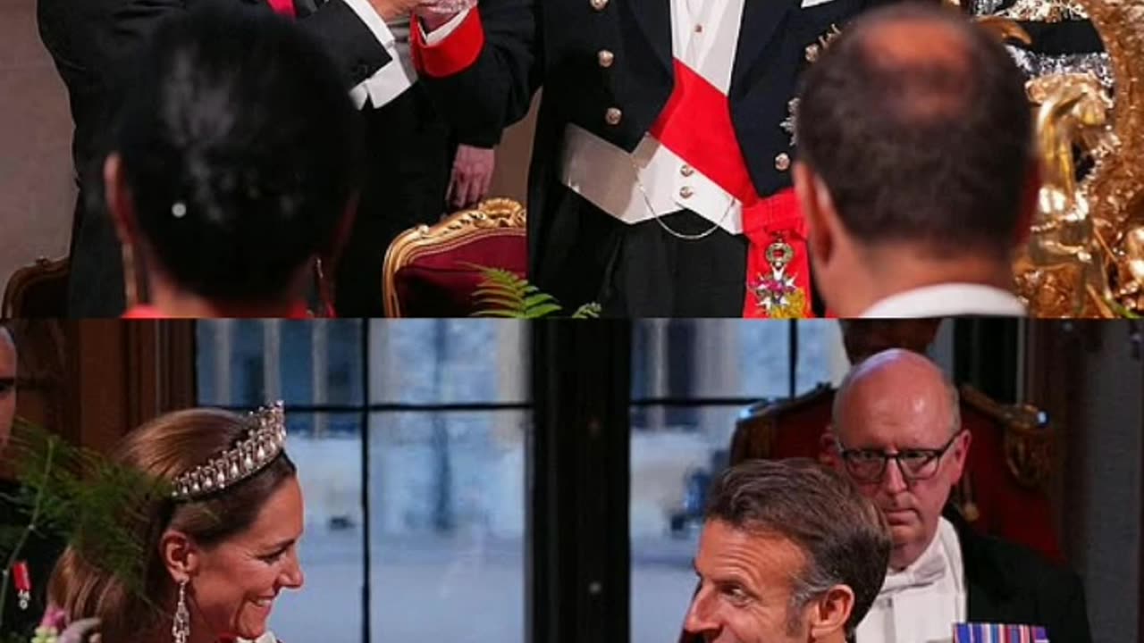 Macron and his wife receive royal welcome in Britain
