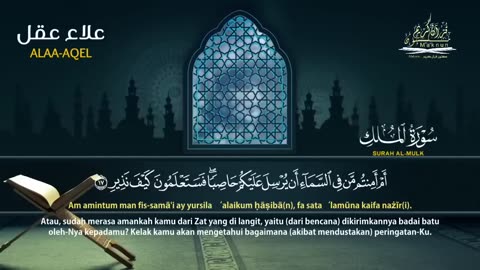 تلاوة عجيبة تريح القلوب والعقول بصوت القارئ علاء عقل - سورة يس الرحمن الواقعة الملك يس _ Holy Quran