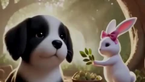 Rescue by the River Bank 🐾🌊 | A Brave Rabbit’s Mission!