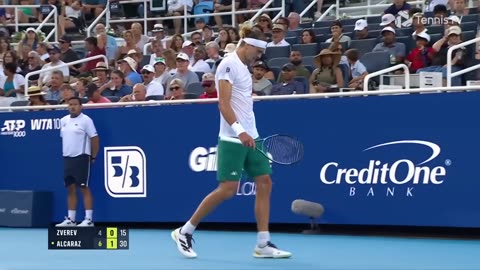 Highlights Carlos Alcaraz Vs Alexander Zeverev 2025 Tennis