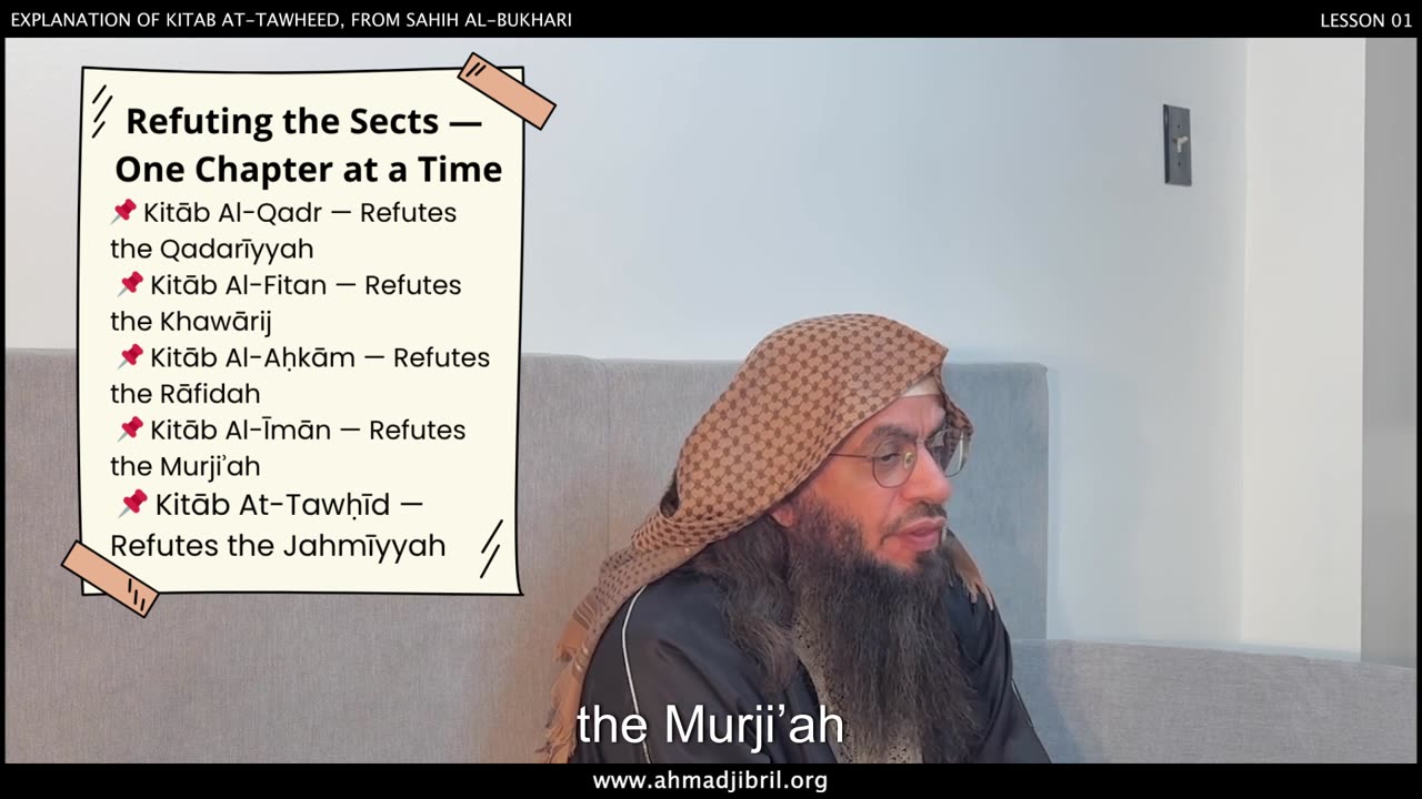 7. Sahīh Al-Bukhāri as Comprehensive Guidance | More Than Just Hadīth | Shaykh Ahmad Musa Jibril