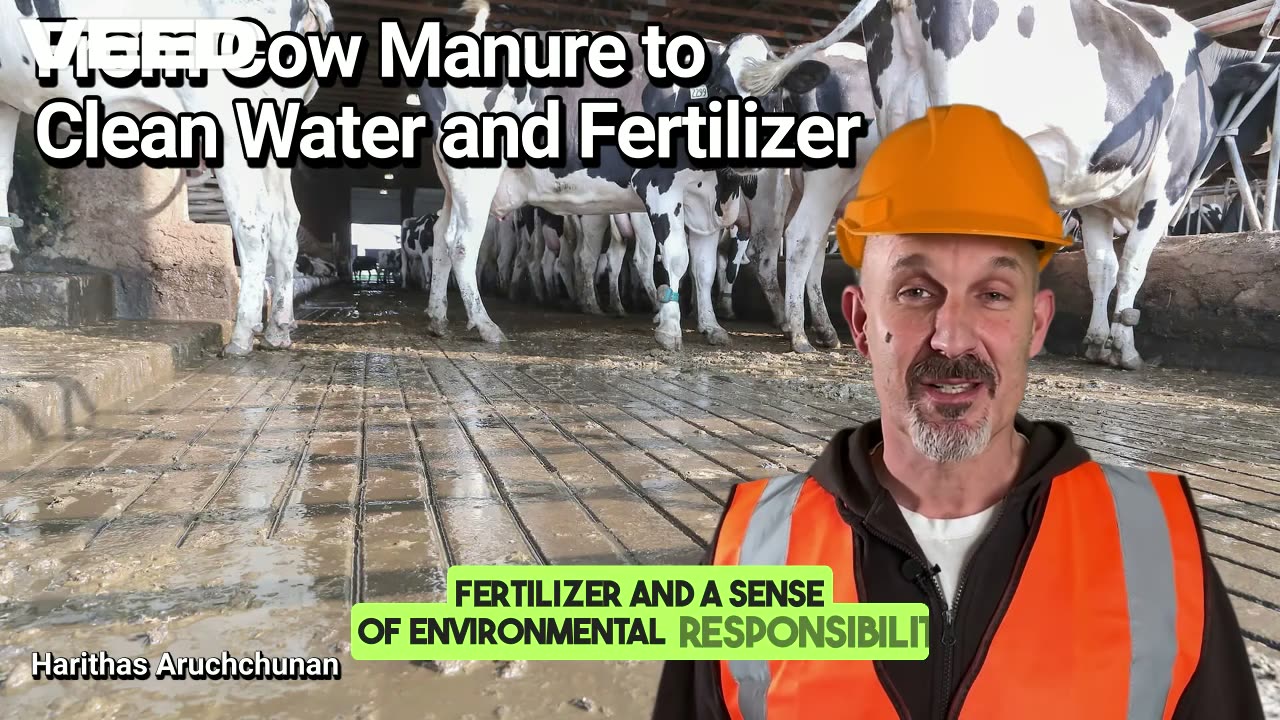 From Cow Manure to Clean Water and Fertilizer:The Future of Dairy Farming