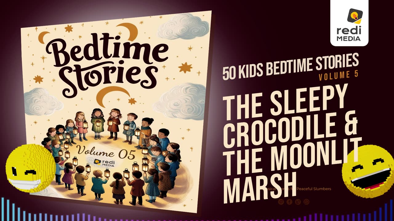 Vol5.S21. The Sleepy Crocodile and the Moonlit Marsh